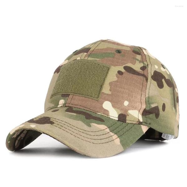 Бейсбольные кепки, камуфляжная шапка, бейсбольная кепка для спорта на открытом воздухе, охотничья кепка, простота, тактическая военная армейская камуфляжная кепка с вышивкой
