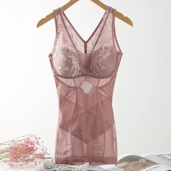 Camisoles Tanks Canottiere modellanti da donna con reggiseno Ci sono vestiti dimagranti modellanti per il corpo senza fili