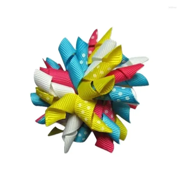 Acessórios de cabelo 10pcs NO581-NO621 3.5inch Korker Bows Corker Clip para menina criança