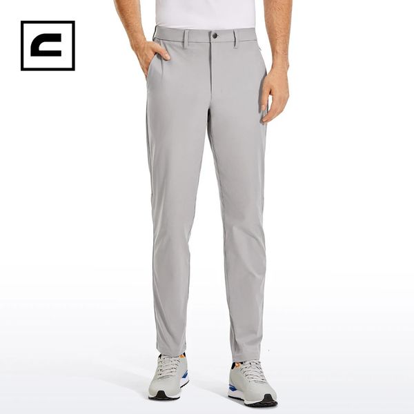 CRZ YOGA Мужские удобные брюки для гольфа на весь день — 32 Быстросохнущие легкие рабочие повседневные брюки с карманами 240124