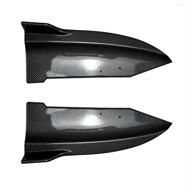 Acessórios interiores do carro amortecedor traseiro lábio difusor divisor winglet avental spoiler para x6 g06 2024-2024 fibra de carbono abs