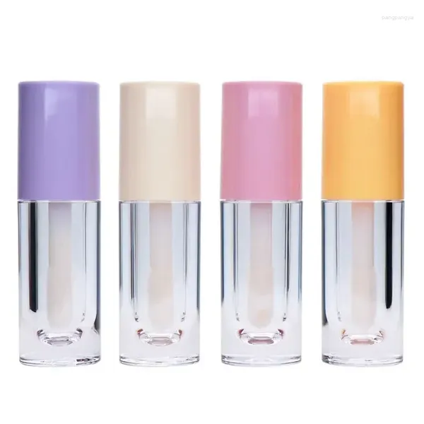 Aufbewahrungsflaschen, transparent, leer, Lipgloss-Röhrchen, Lipgloss-Tube, Glasurbehälter, Lippenstift, Probe, Reisen, nachfüllbar, Kosmetik, 6,5 ml