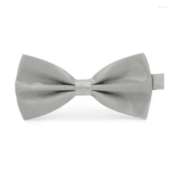 Laços masculinos gravata borboleta na moda formal gravata menino ajustável negócios borboleta para homens clássico sólido cetim festa de casamento gravata masculina