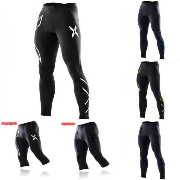 Herren Sporthose Kompression Schnelltrocknend Fitness Sport Leggings Sportbekleidung Training Basketball Tights Gym Laufshorts Herren 240125