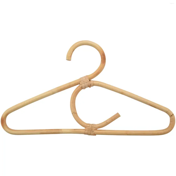 Sacchetti per gioielli 4 pezzi Appendiabiti in rattan Stile nordico Abbigliamento per bambini Organizer Rack Appendini per decorazioni per la camera dei bambini per