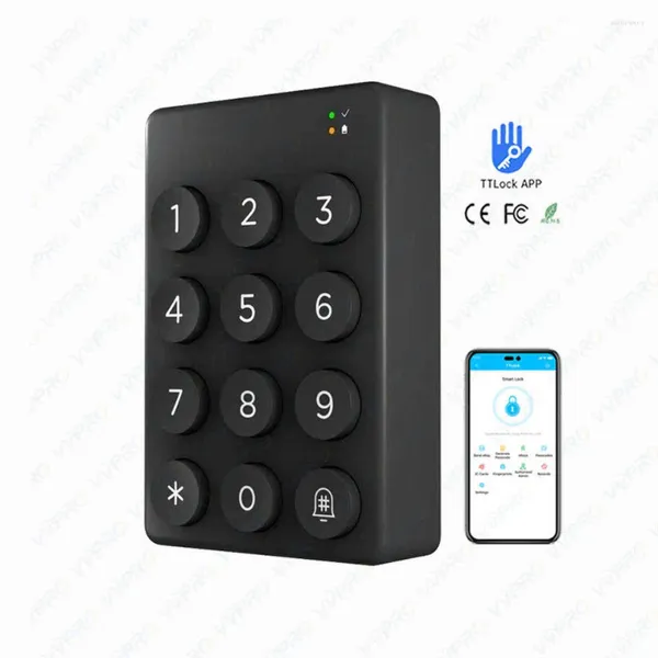 Smart Lock Locklock Interruptor de código de porta Teclado sem fio inteligente