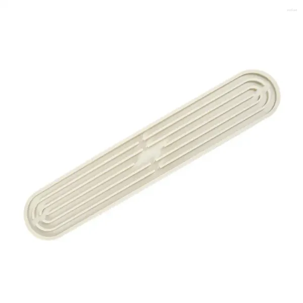 Tappetini da tavolo Tappetino in silicone per uso alimentare Scarico flessibile per lavello Antiscivolo Protezione per controsoffitto Cuscino per utensili da cucina Vassoio per piatto