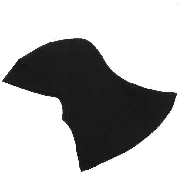 Berretti da donna regolabili Hijab musulmano copri collo sciarpa cofano interno completo osso copricapo islamico da donna (cappello 35x24 cm