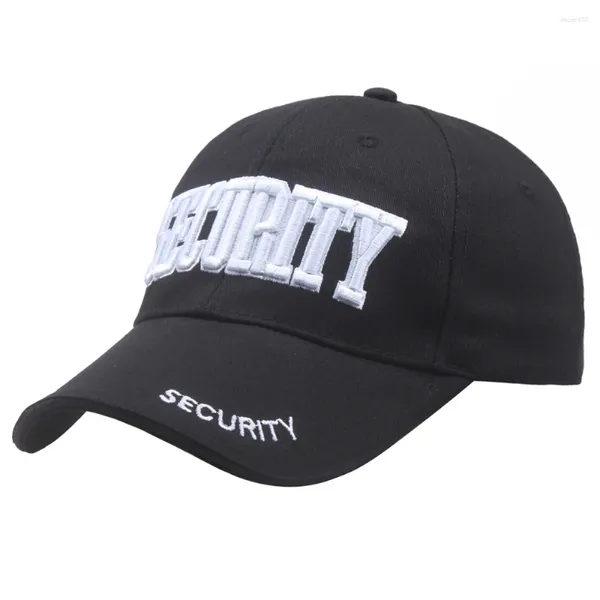 Cappellini da baseball Lettera di sicurezza Ricamo Baseball Ragazzi Uomo Cappello da papà Cotone regolabile Snapback Hiphop Trucker Berretto da uomo Gorras