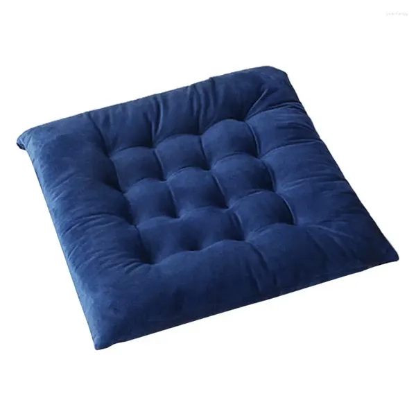 Almofada confortável assento confortável cadeira quadrada almofada de resiliência forte para escritório casa ideal estendido