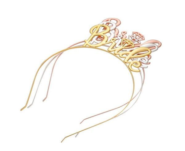 Katzenohren Krone Tiara Stirnbänder Für Frauen Hochzeit Haar Gold Silber Bräute Brief Prinzessin Hohl Haarband Lünette Niedliche Haar Accessori4758406