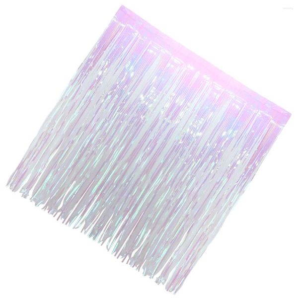 Tenda Halloween Shiny Party Door Tende Colorate Tinsel Metallic Line Déguisement Decor