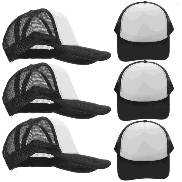 Berretti a sfera 10 pezzi berretto da baseball sublimato cappelli di sublimazione cofano vuoto per uomo fai da te estate trasferimento di calore in pvc bambino