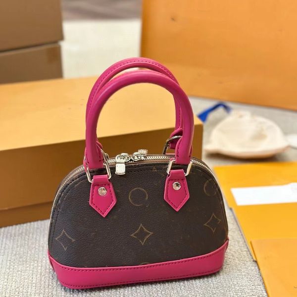 Sacchetti di borse di design borse da guscio da guscio donna di lusso borse in pelle genuina borse a tracota borse da borsetta singola cinghia
