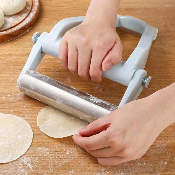 Tischsets Teig Roller Docker Gebäck Pizza für Kruste oder Edelstahl Rollwerkzeug Backen Küchenzubehör