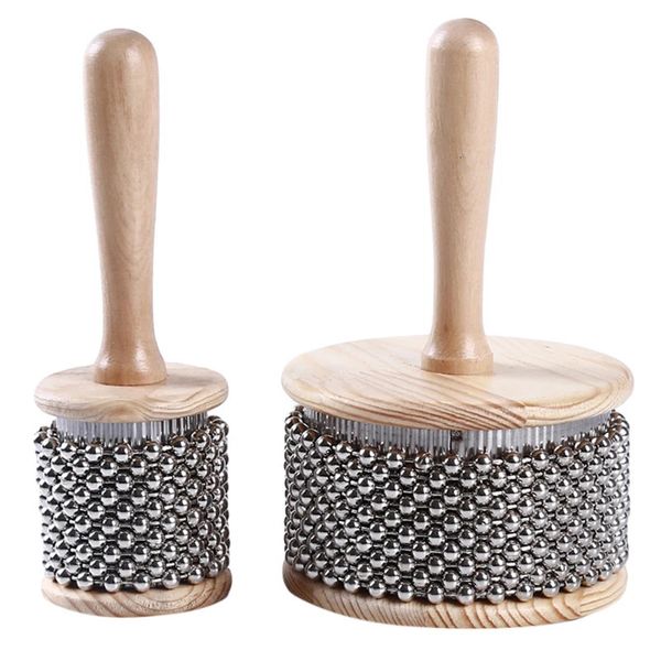 Giocattolo musicale per bambini Cabasa in legno Fascia per percussioni Studente Bambini Strumento per bambini Shaker a mano Regalo 240131