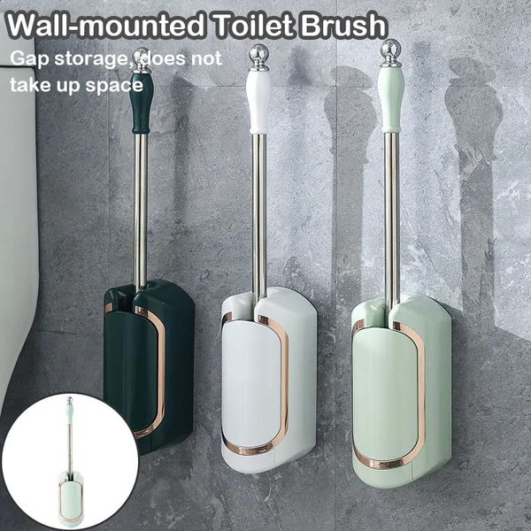 Lüks Tuvalet Temiz Fırçası Tahliye Taban Duvarı Montajlı Uzun Saplı Temizlik Muteserleri Ev Banyo Aksesuarları Seti 240118