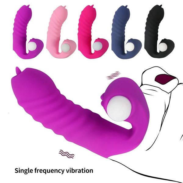 Vibrador de dedo Gspot Orgasmo Massagem Clitóris Estimulação Masturbação Feminina Brinquedo Sexual Lésbico Preservativo 240202