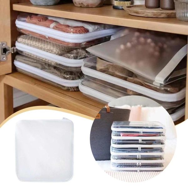 Sacos de armazenamento Zipper Bolsa PVC Documento Multiuso para Viagens Higiene Pessoal Eletrodomésticos Decoração de Casa Organizador de Brinquedos