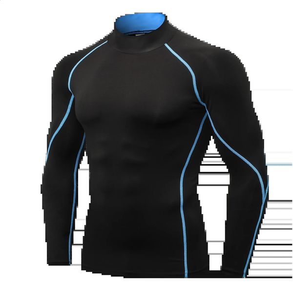 Männliche UV-Schutz-Strumpfhose Rashguard Männer Langarm-Badeanzug Schwimmen Rash Guard Quick Dry Surf T-Shirt Schwimmen Tauchanzüge SXXL 240131