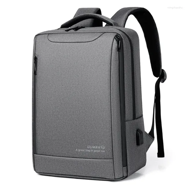 Rucksack Rucksack USB Business Männer Laptop Tasche Computer Rucksäcke Große Kapazität Student Schultasche Geschenk Für Jungen Mochila