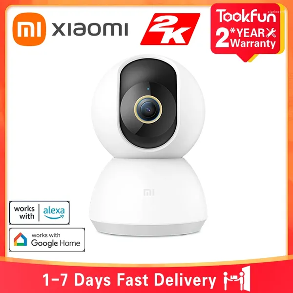 Versione globale Xiaomi Smart Camera C300 Alexa CCTV 2K F1.4 Ampia apertura a colori con scarsa illuminazione Voce bidirezionale Mi Home App