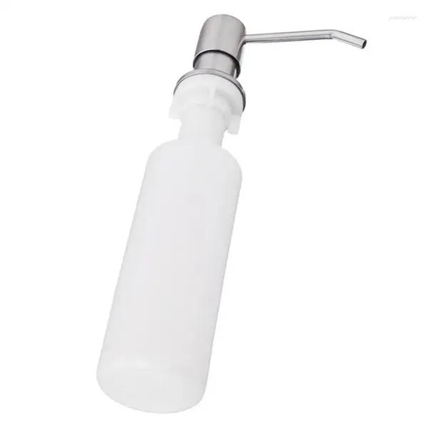 Дозатор жидкого мыла Матовая отделка Гигиеничный Простой в использовании Универсальный Прочный Удобный Простой в использовании Для кухни и ванной комнаты Изящный
