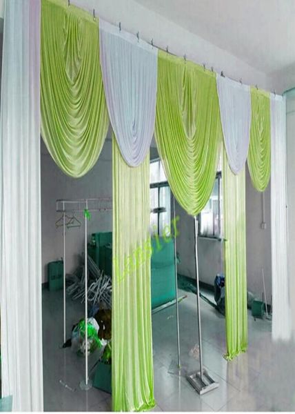 decorazioni di nozze festoni per stilista mantovana fondale 6M disegni di fondali larghi Party Curtain Celebration Stage Performance stylis7004678