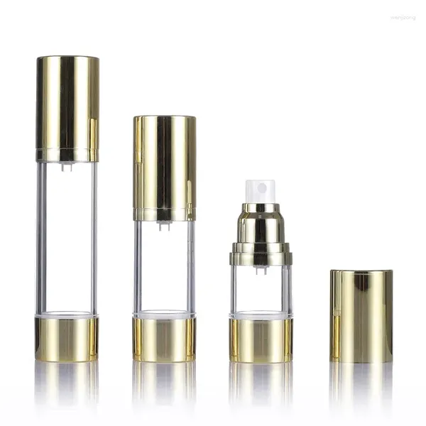 Garrafas de armazenamento 1 pc 15/30/50 ml garrafa de spray de plástico perfume embalagem cosmética recarregável sub-engarrafamento recipiente líquido viagem