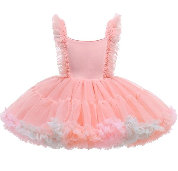 Bebê meninas vestido de renda bolo tutu vestidos de festa de casamento formal primeira comunhão crianças trajes de baile de aniversário roupas infantis 8249909