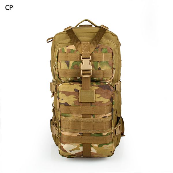 Taktik Eğitim Camo Bag Erkek ve Kadın Açık Hava Spor Ordusu Hayranları Sırt Çantası 22L