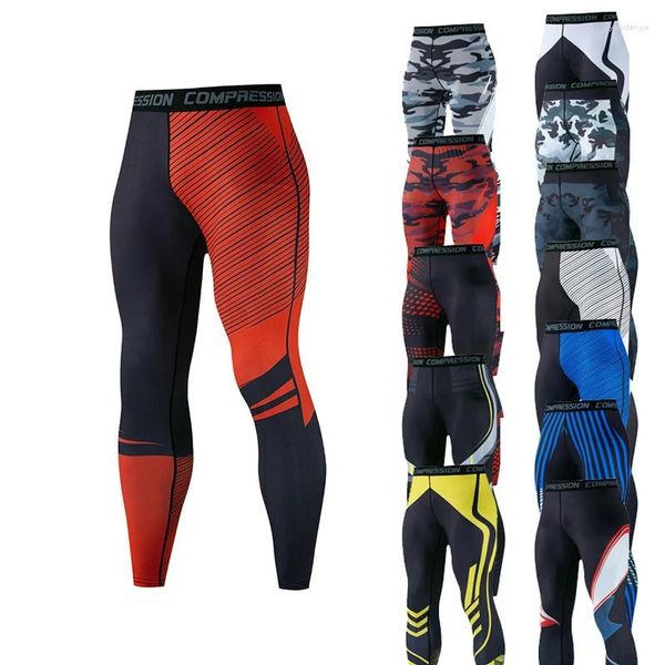 Мужские брюки продаются оптом на заказ, мужские спортивные штаны для спортзала, колготки для тренировок, зимние компрессионные леггинсы для фитнеса и бега, быстросохнущие леггинсы