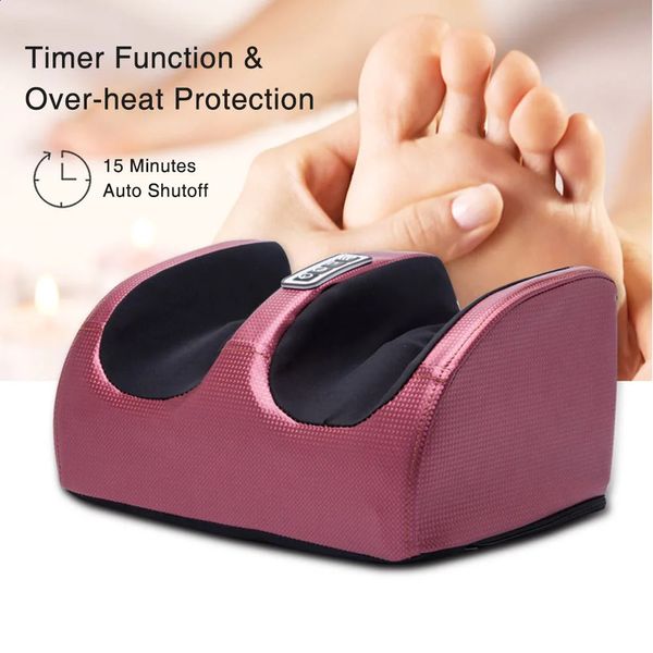 Elektrisch beheiztes Fußmassagegerät drückt auf die Füße, Waden, Sohlen und Füße und bietet eine Fußmassage für zu Hause für schöne Beine und Füße 240202