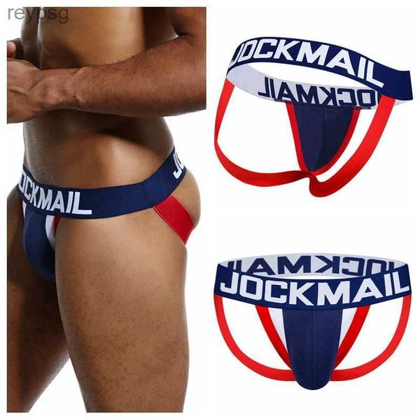 Slips Höschen JOCKMAI Baumwolle Herren Unterwäsche niedrige Taille Boxershorts Gay Jockstrap sexy Boy Bikini Sissy G-String Thongs YQ240215