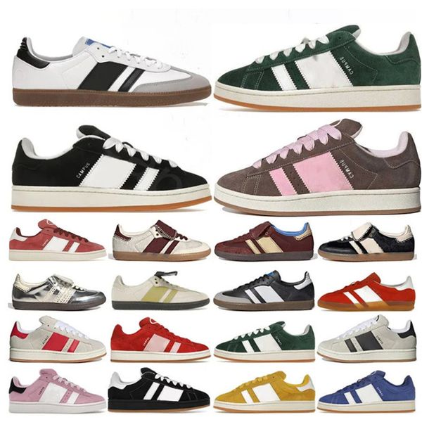 scarpe firmate Sneakers in pelle scamosciata di lusso anni '00 grigio Nero Verde scuro Cloud Wonder Semi lucid Blue Ambient Sky scarpe da ginnastica casual da donna per uomo