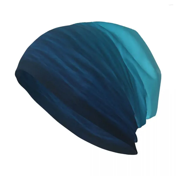 Berets Deep Blue Strickmütze Wandern Golf Cap Damen Caps Herren