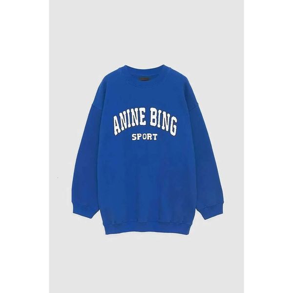 2024 Annie Bing Yaz Orijinal Karışımı 30 Stil Pamuk Tasarımcı Kadın Moda Hoodie Street Giyim