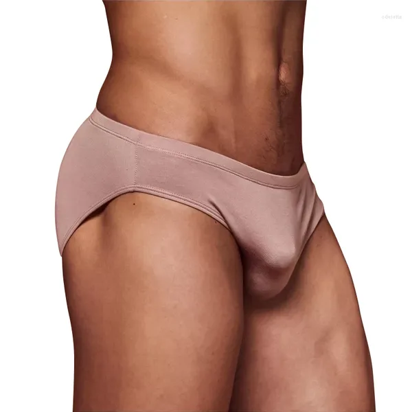 Cuecas 3 Pçs / lote Sexy Men Underwear Modal Briefs Soft Gay Masculino Confortável Calcinha Masculina Mens Underware Quick Dry 3 Cores