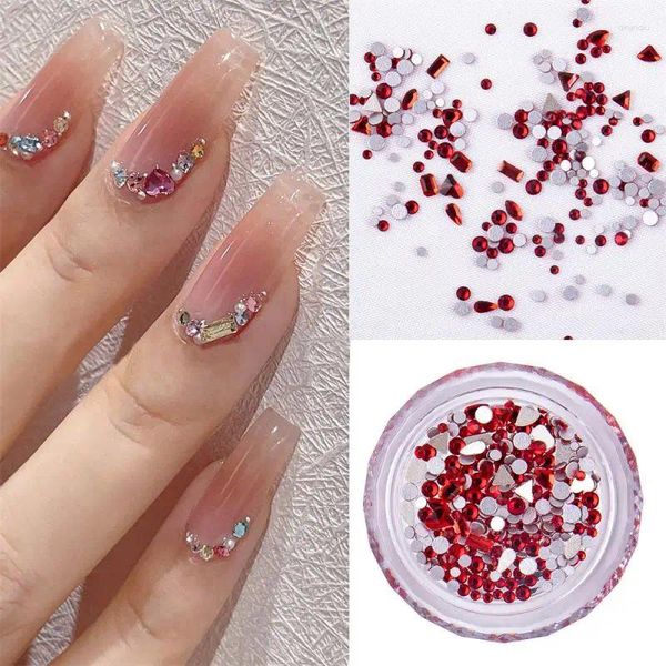 Accessori per decorazioni per nail art Modelli diversi Strass Misti Mini colorati Prodotti per trapano di piccole dimensioni