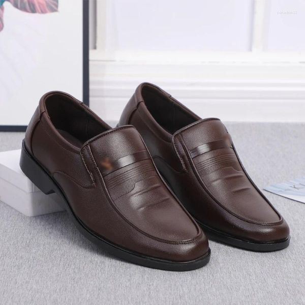 Sapatos de vestido moda casual negócios couro preto trabalho mocassins tenis masculino luxus designer italiano formal homens