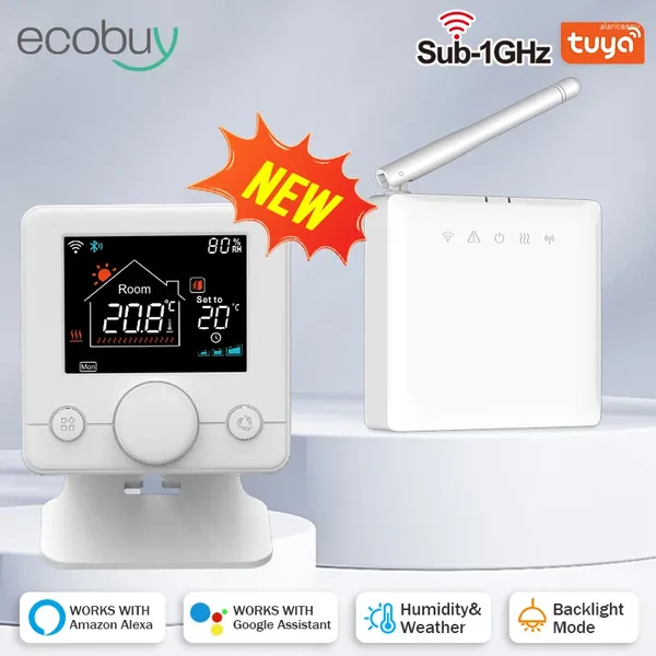 Smart Home Control Tuya Wifi Thermostat Wireless für Gaskessel Leben Digitaler Temperaturregler Alexa Google