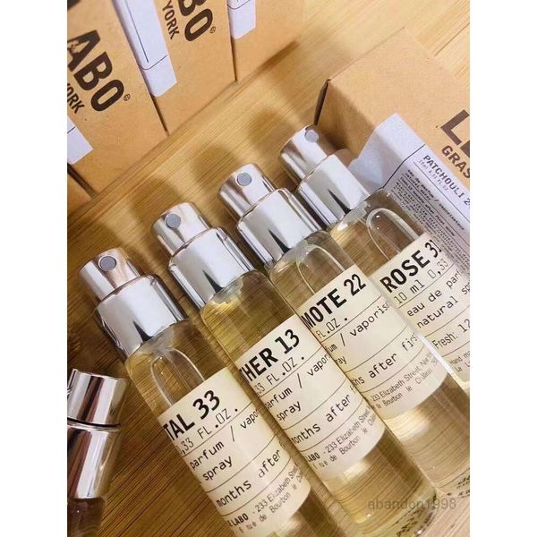 Campione di profumo di marca 10 ml Deodorante Santal 33 Bergamote 22 Rose 31 The Noir 29 And 13 Eau De Parfum a lunga durata Fragranza Colonia Donna Uomo Spray