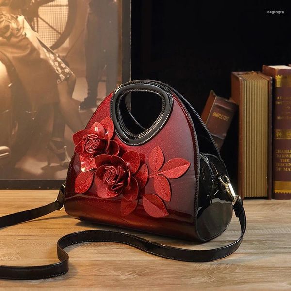 Вечерние сумки, модная ручная сумка на одно плечо для банкета, женская сумка с надписью, роскошная сумка градиентного цвета