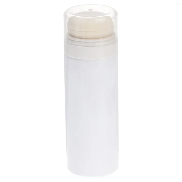 Esponjas de maquiagem bebê leite em pó dispensadores compacto recipiente de cuidados com a pele caixa de armazenamento de talco garrafa sopro tamanho de viagem vazio