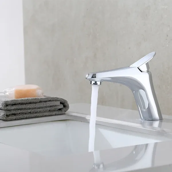 Rubinetti per lavabo bagno Tode Miscelatore lavabo Rubinetto monoforo Maniglia acqua Vanità montata su piano