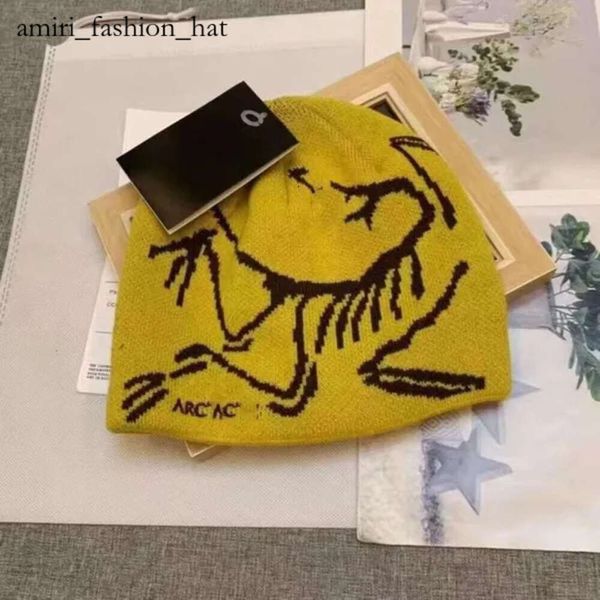 Arctery Beanie Ancestor Bird Hat Arc Men Arctery Hat Мужская ветрозащитная и модная вязаная шерстяная вязаная шапка Мужские и женские шапки 5416