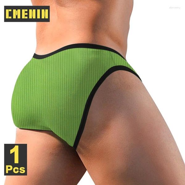 Cuecas Cmenin 2024 Algodão Sexy Underwear Homens Jockstrap Quick Seco Breve Biquíni Gay Homem Masculino Cuecas Penis Hole