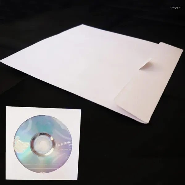 Geschenkpapier, 50 Hüllen, Mini-Papier-DVD-Klappe für Hüllen, Umschläge