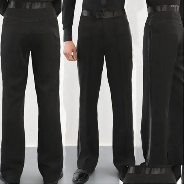 Abbigliamento da palco Pantaloni da tango Uomo Abbigliamento da ballo Camicie da ragazzo Pantaloni da uomo Sala da ballo Ballo latino per costumi Consegna di consegna Abbigliamento Otpfi