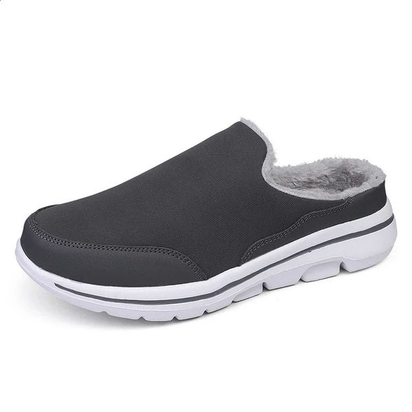 Модные зимние плюш сохраните кроссовки теплый легкий унисекс пары Zapatos de Hombre Slip-On Designer Shoes Men 2 41 Подписав